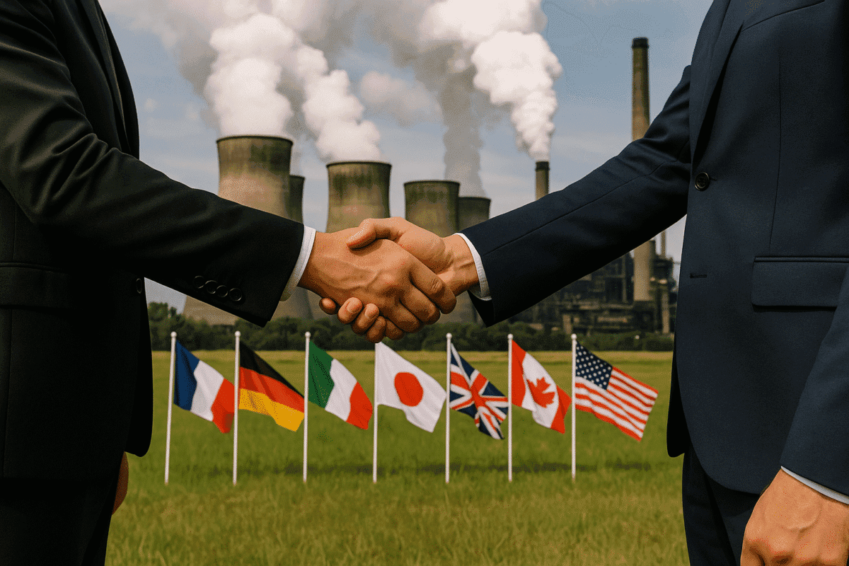 G7 Nations Commit to Phasing Out Coal Power by 2035 in Historic Climate Agreement