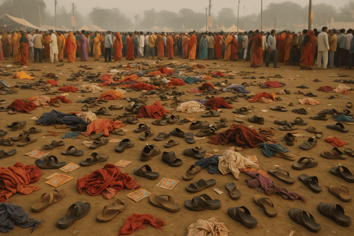 A Deadly Stampede in Uttar Pradesh Shakes India