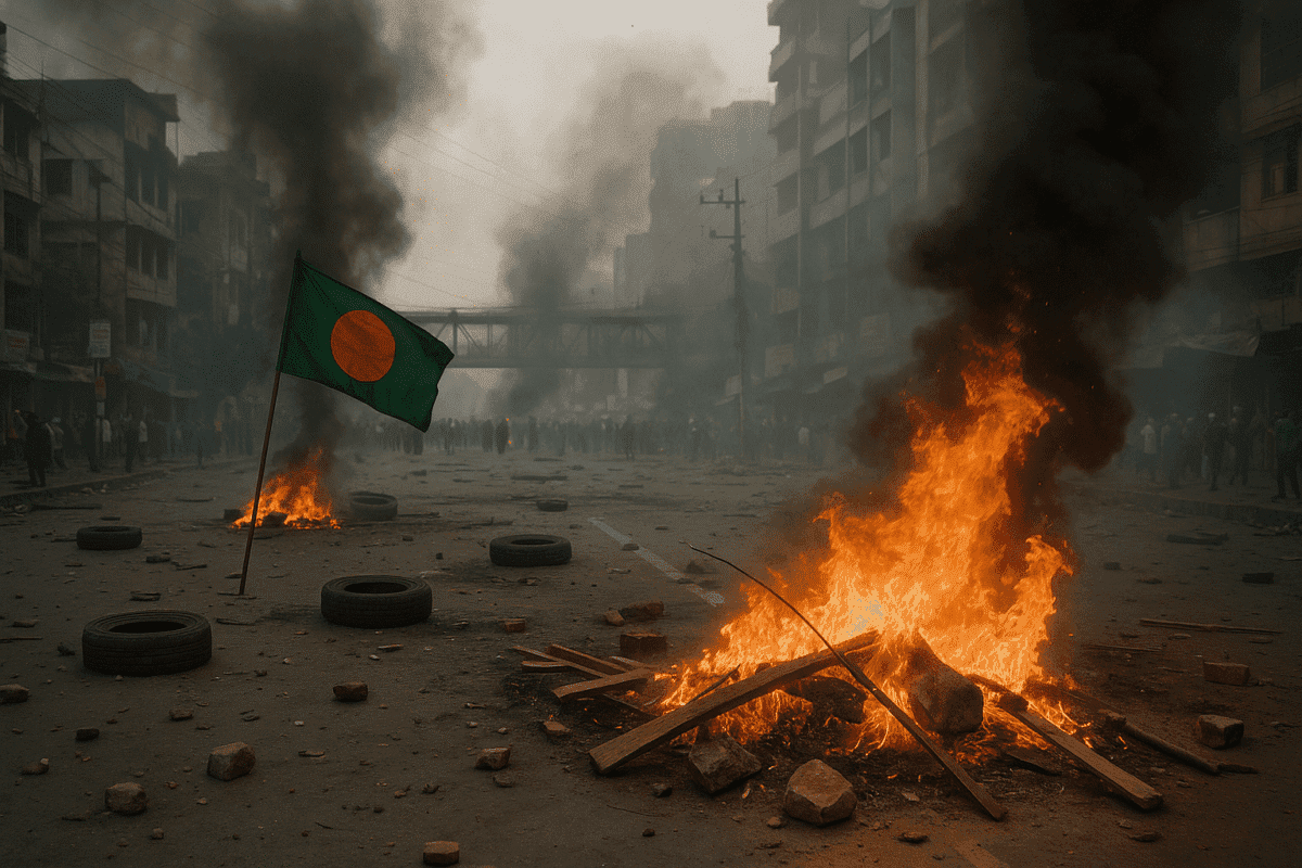 Bangladesh Faces Political Crisis as Prime Minister Sheikh Hasina Resigns
