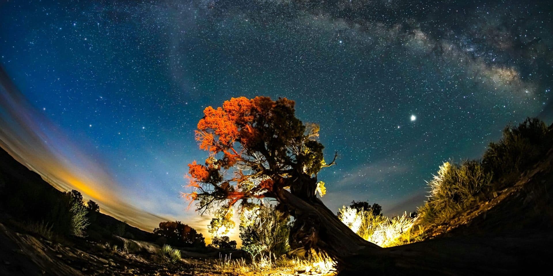 Ursid Meteor Shower Peaks Over the United States