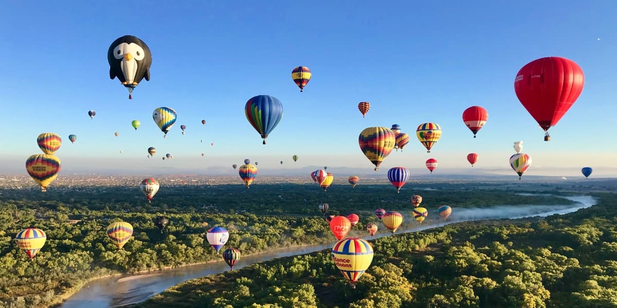 The Albuquerque International Balloon Fiesta – A Visual Spectacle