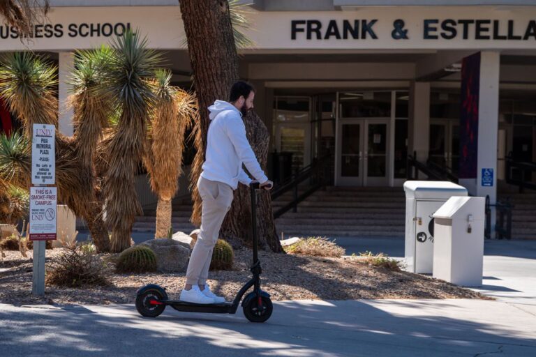 Clark county prohibits electric scooters on resort corridor sidewalks