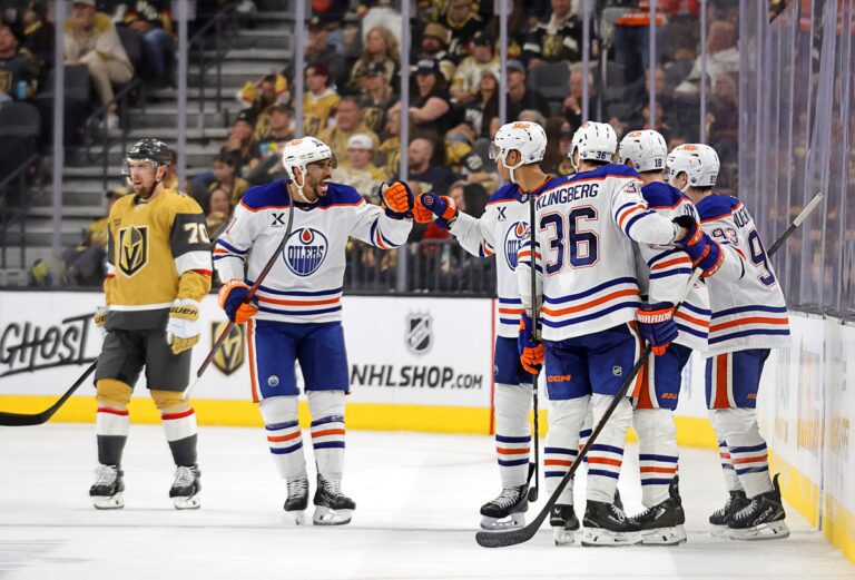 Kane’s toughness fuels oilers' march toward victory over golden knights